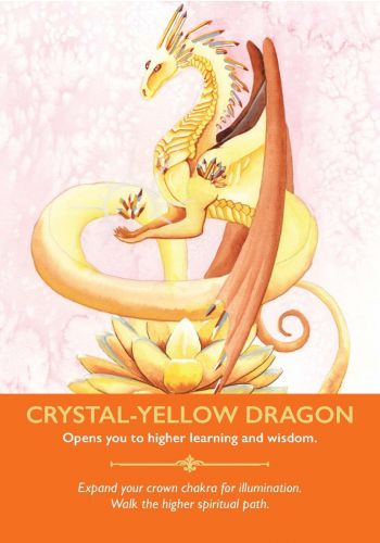 Dragon Oracle card revealing the deck's mystical artwork — Eternal Spirit