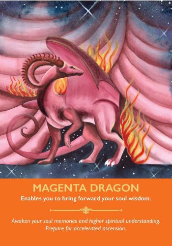 Dragon Oracle card highlighting the deck's symbolic art — Eternal Spirit