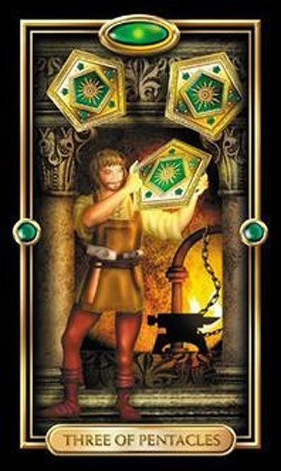 Easy Tarot Set card revealing the deck's mystical artwork — Eternal Spirit