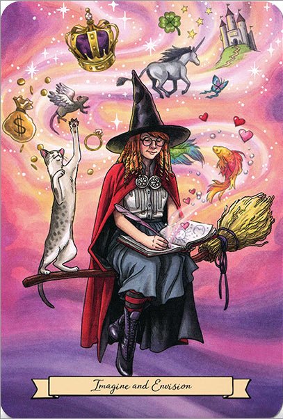 Everyday Witch Oracle card demonstrating the deck's inspired artistry — Eternal Spirit
