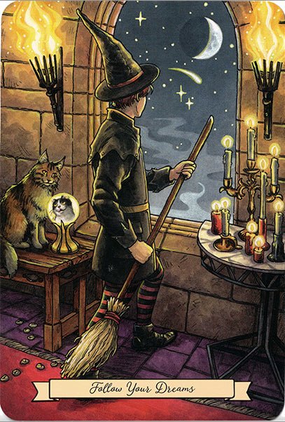Everyday Witch Oracle card exhibiting the deck's transformative card art — Eternal Spirit
