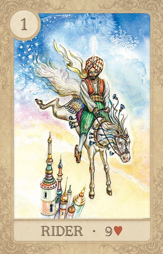 Fairy Tale Lenormand card unveiling the deck's spiritual symbolism — Eternal Spirit