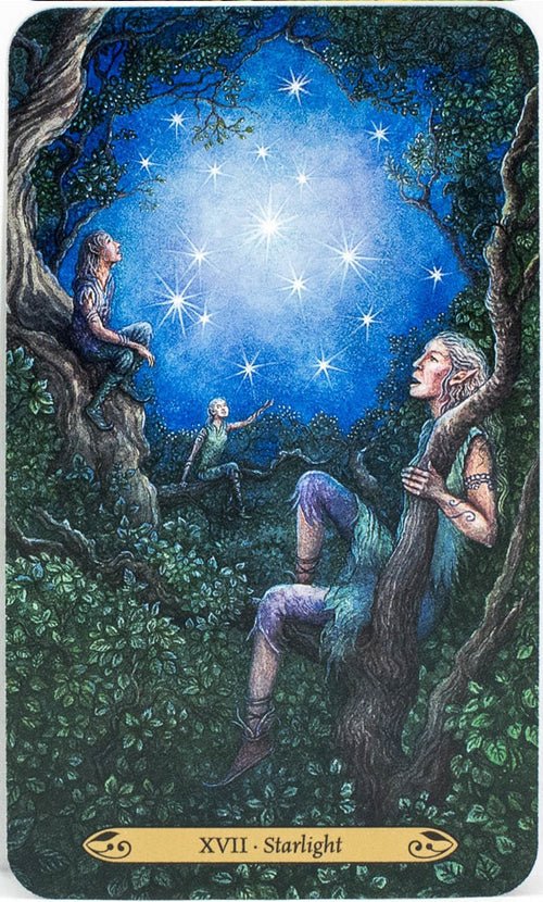 Forest of Enchantment Tarot card capturing the deck's intuitive artistry — Eternal Spirit