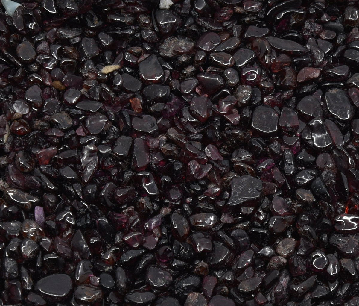 deep ruby Garnet chips for grids, crafts and sacred work — Eternal Spirit