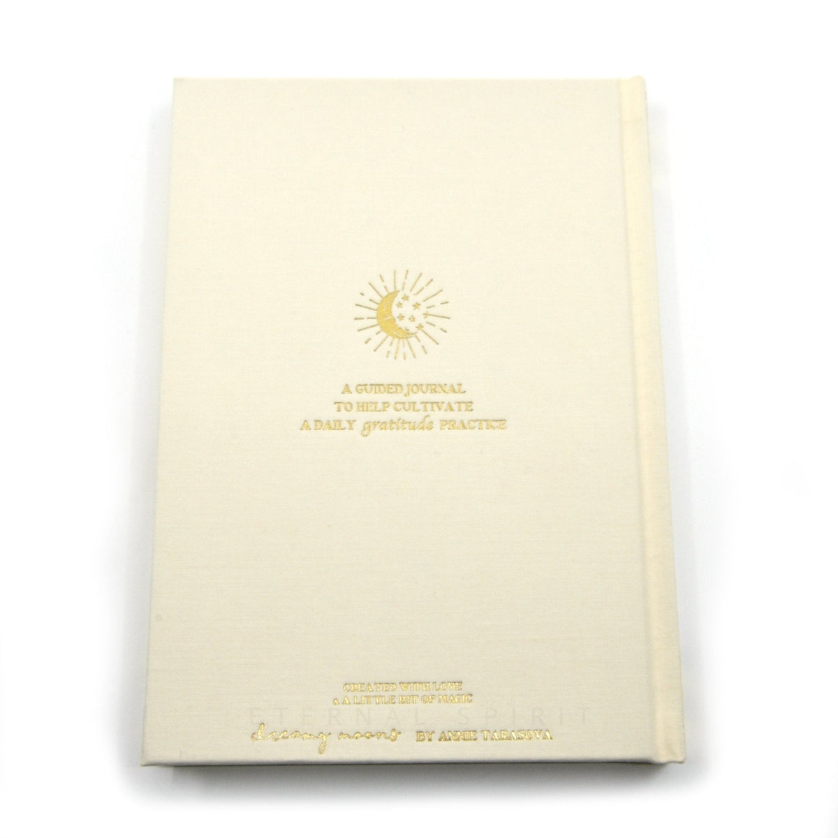 Sample page from Dreamy Moons "Gratitude Journal journal — Eternal Spirit