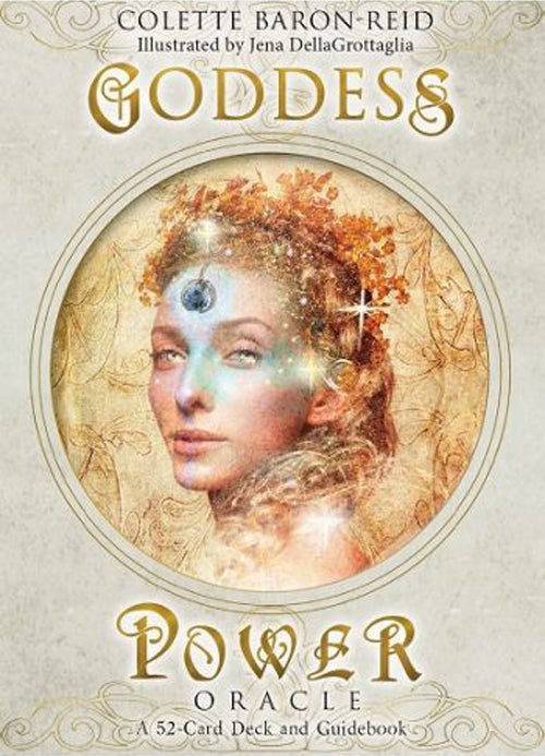Goddess Power Oracle box with moon goddess by Colette Baron-Reid — Eternal Spirit