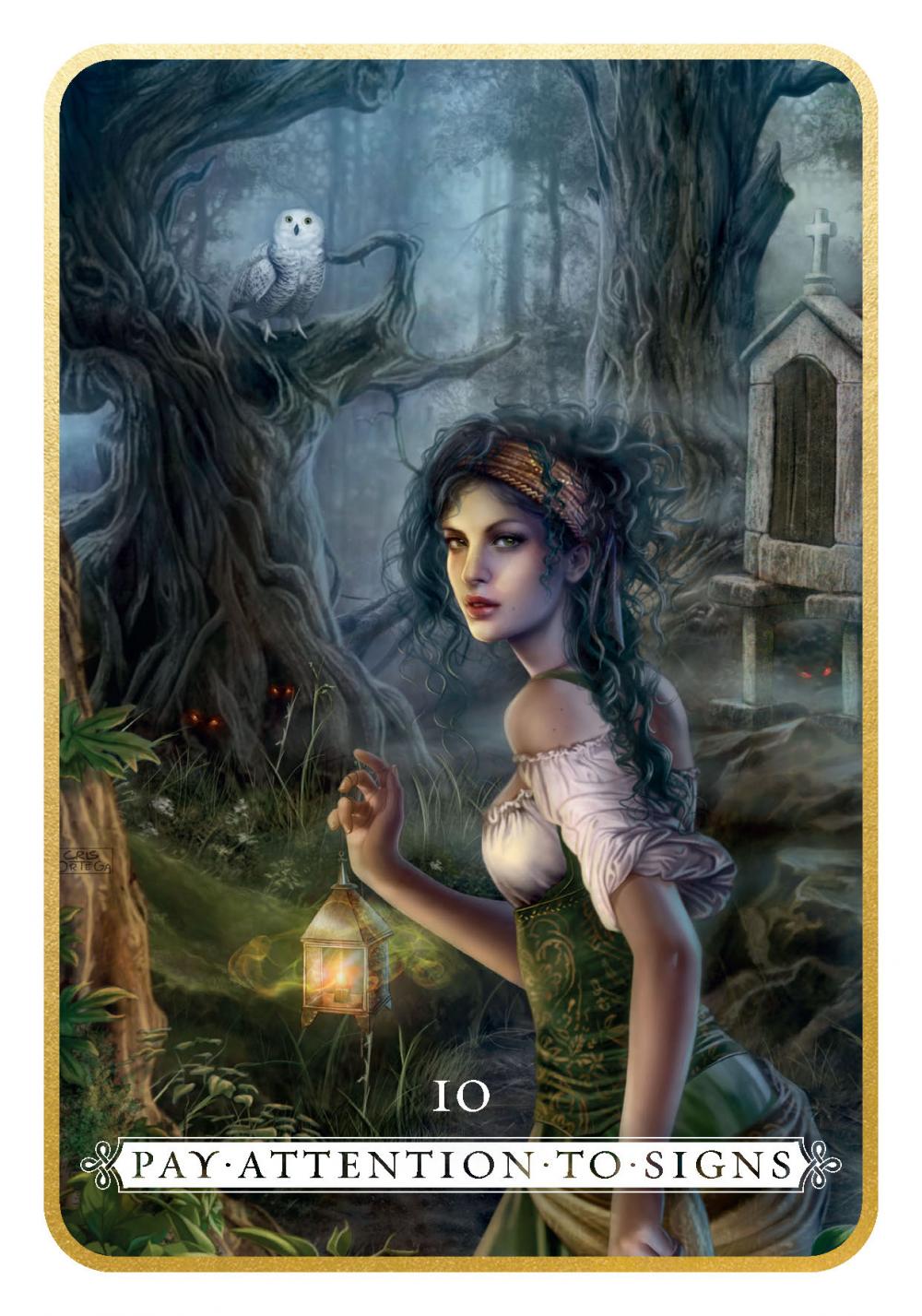 Heal Yourself Reading Cards card exhibiting the deck's transformative card art — Eternal Spirit