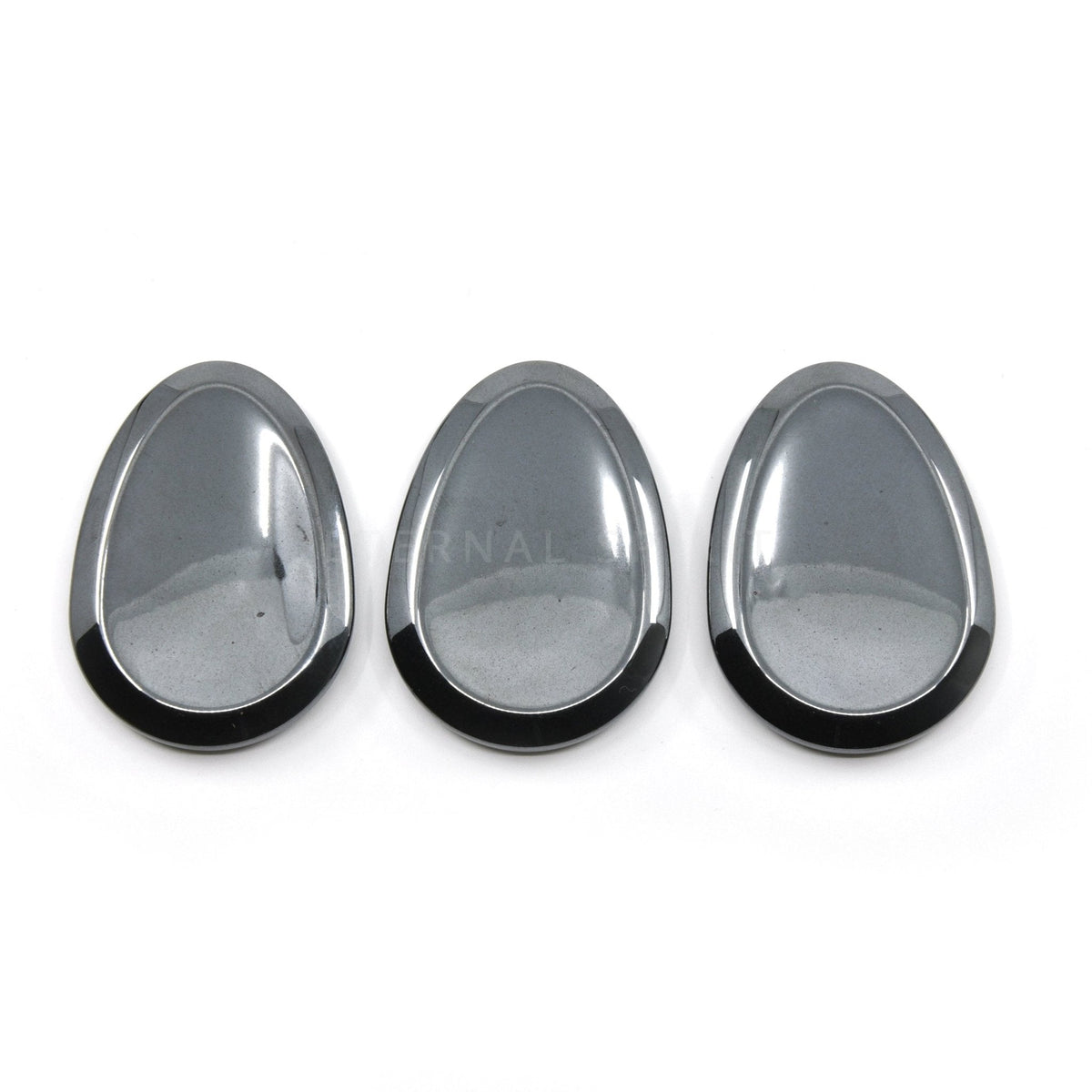 deep green Nephrite Jade thumb worry stone — Eternal Spirit