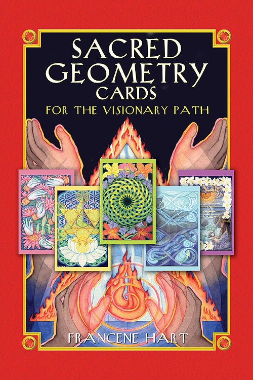 Sacred Geometry Cards for the Visionary Path box with mandala art — Eternal Spirit