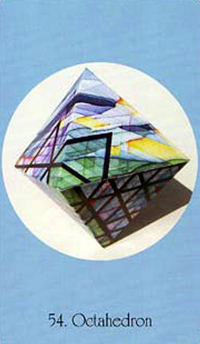 Sacred Geometry Cards For The Visionary Path card revealing the deck's deeply layered symbolism — Eternal Spirit