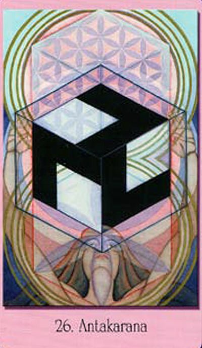 Sacred Geometry Cards For The Visionary Path card celebrating the deck's unique visual language — Eternal Spirit