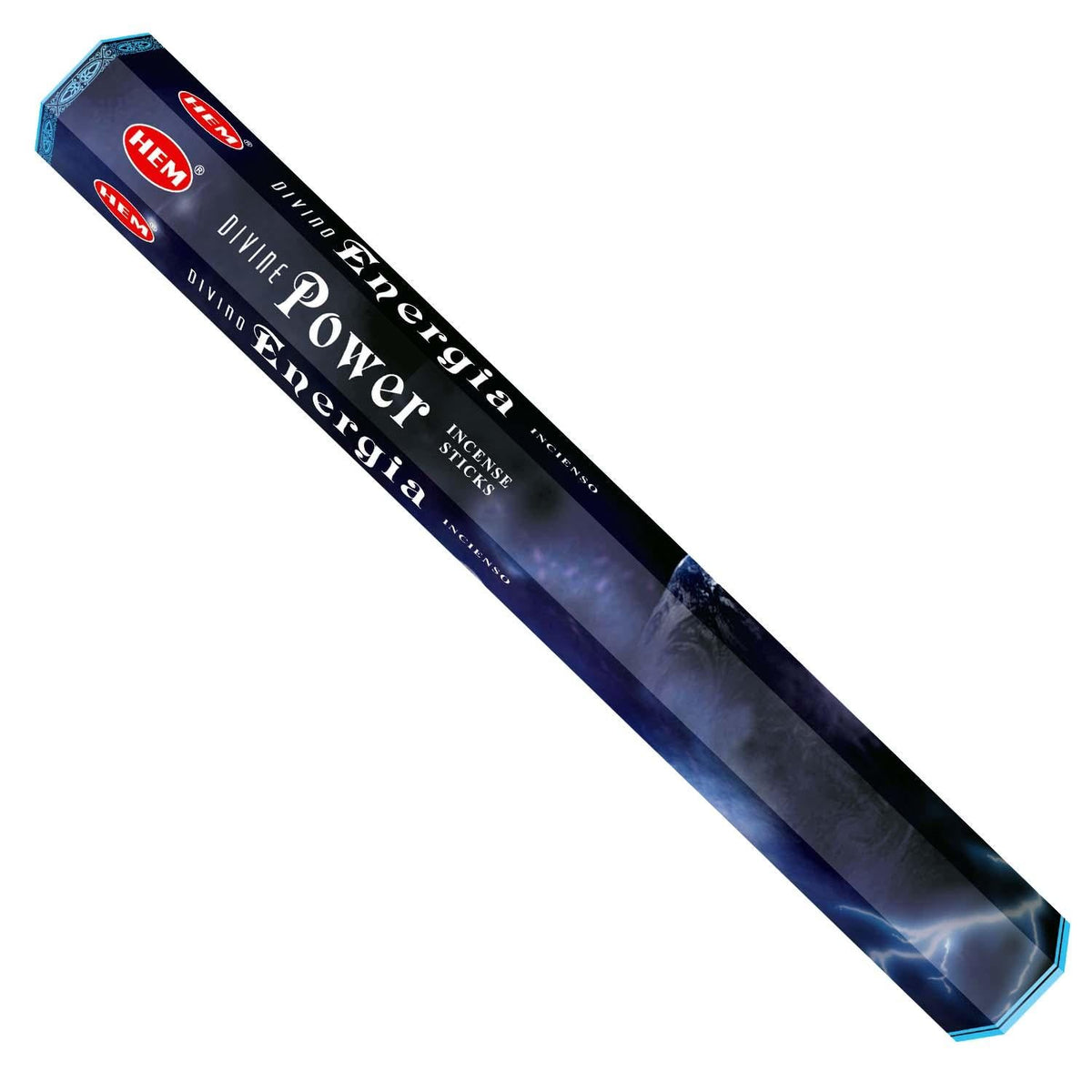 incense sticks - hem "divine power", artisan packaging on white background — Eternal Spirit
