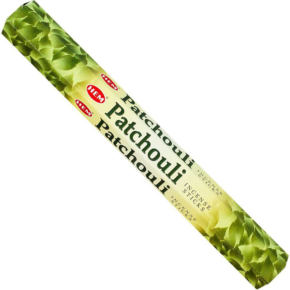 incense sticks - hem "patchouli", artisan packaging on white background — Eternal Spirit