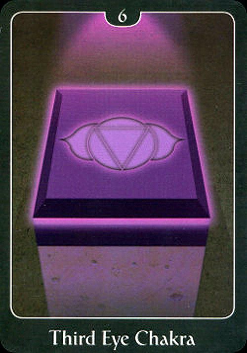 The Psychic Tarot for the Heart Oracle card revealing the deck's deeply layered symbolism — Eternal Spirit