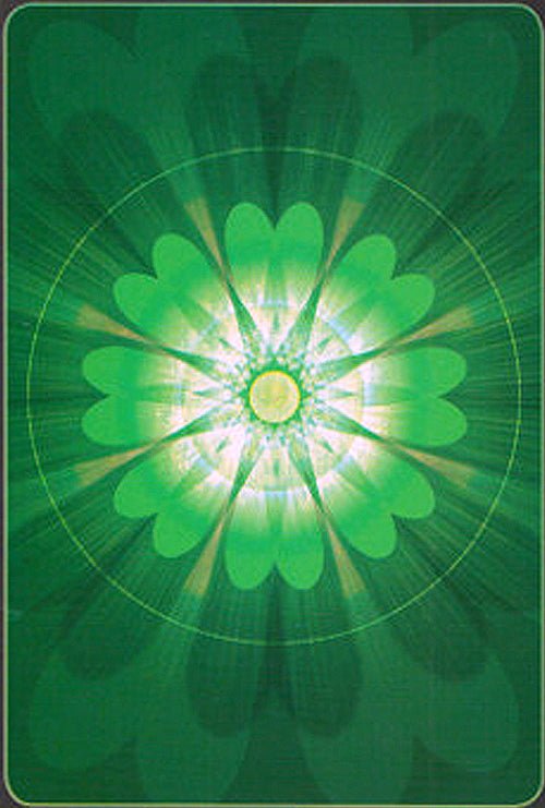 The Psychic Tarot for the Heart Oracle card revealing the deck's mystical artwork — Eternal Spirit