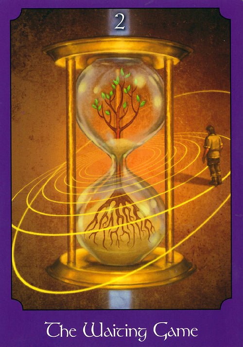The Psychic Tarot Oracle card capturing the deck's intuitive artistry — Eternal Spirit