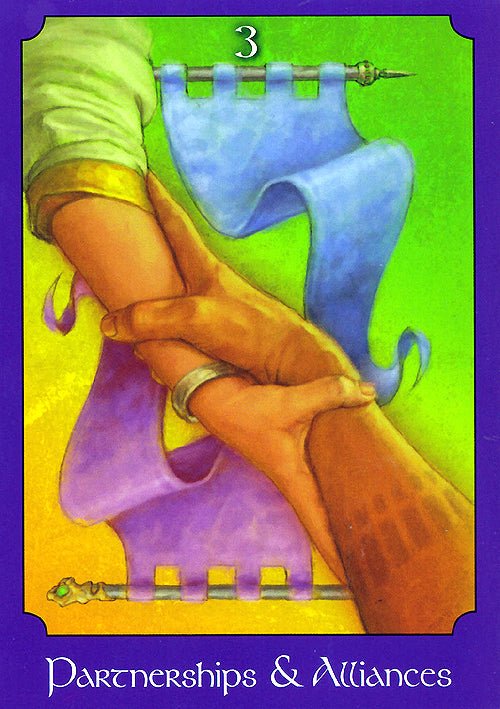 The Psychic Tarot Oracle card displaying the deck's hand-painted illustrations — Eternal Spirit