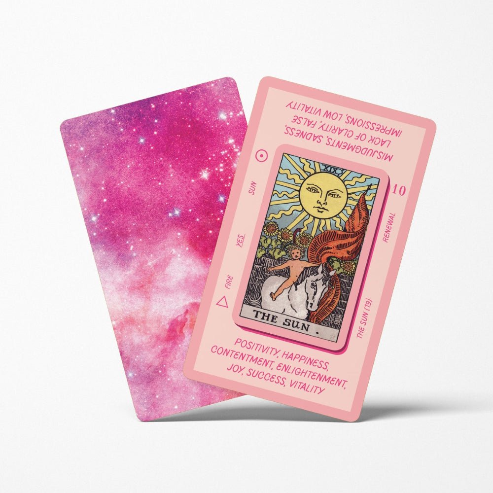 Box cover of Solis Divinity Tarot (Pink Edition) tarot card deck — Eternal Spirit