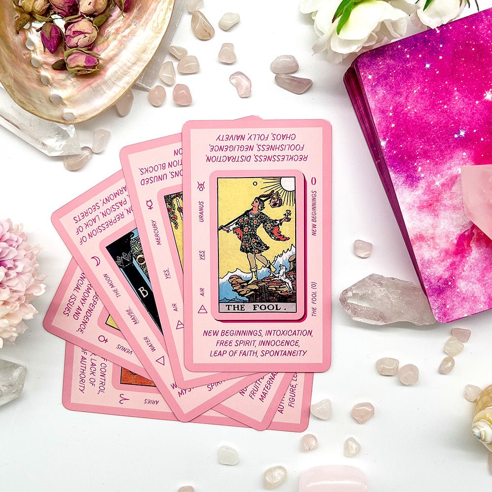 Solis Divinity Tarot (Pink Edition) card reflecting the deck's transcendent artwork — Eternal Spirit