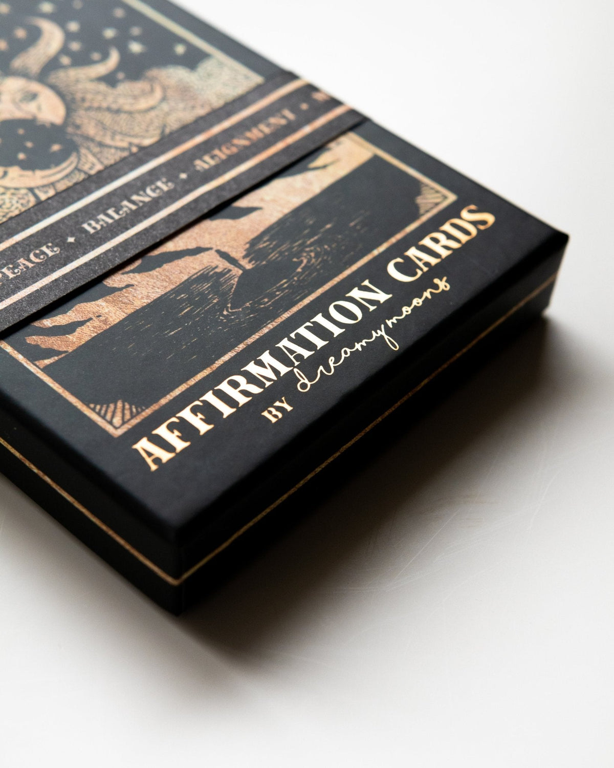 Affirmation Cards by Dreamy Moons card showing the deck's detailed artistic vision — Eternal Spirit