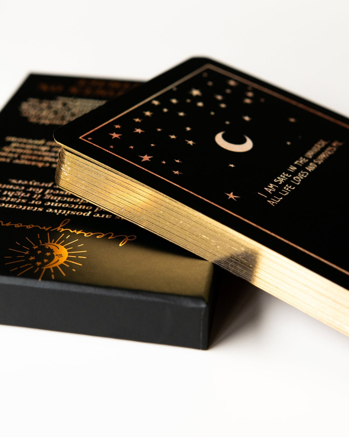 Affirmation Cards by Dreamy Moons card sharing the deck's luminous illustration style — Eternal Spirit