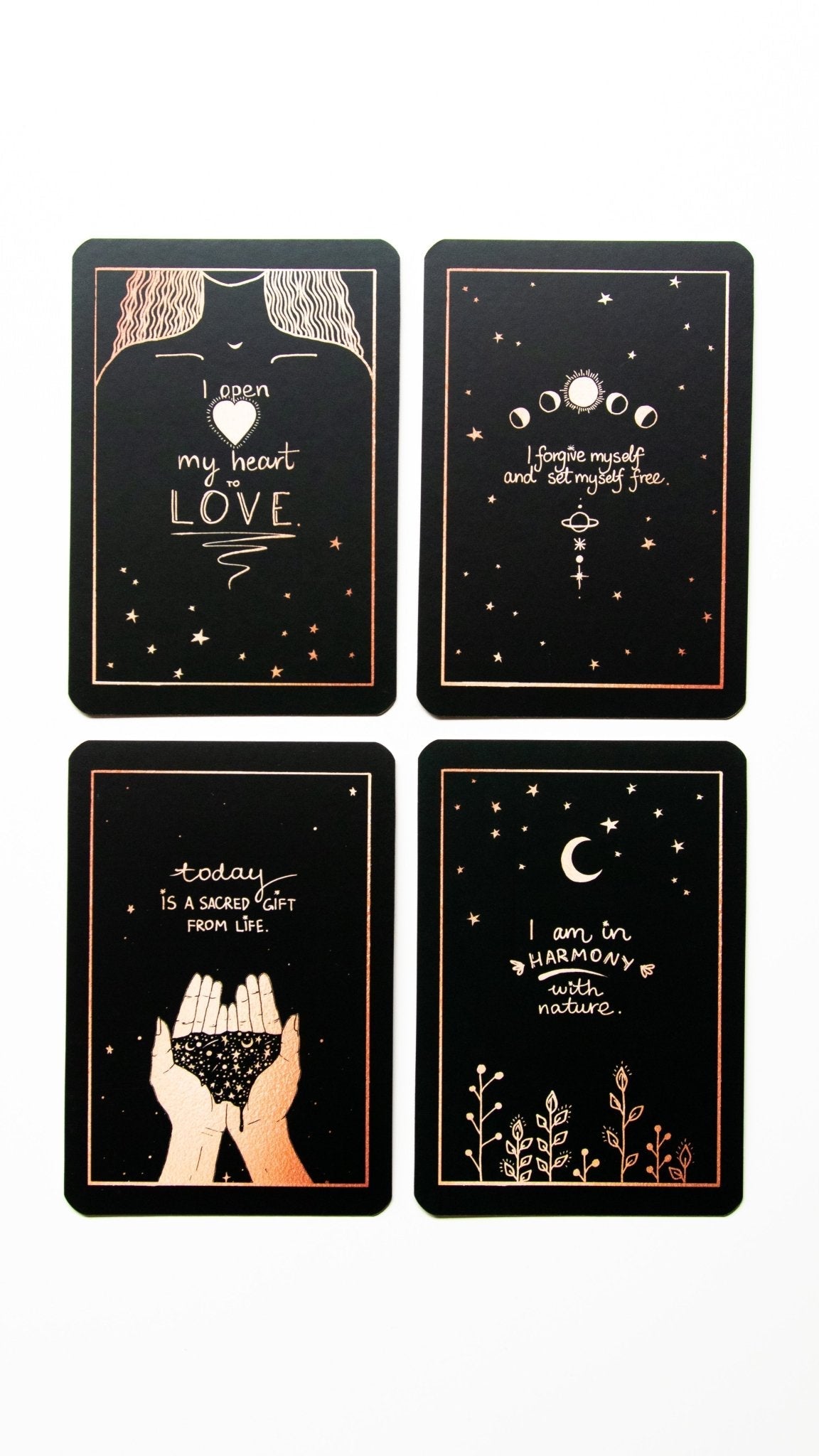 Affirmation Cards by Dreamy Moons card celebrating the deck's unique visual language — Eternal Spirit