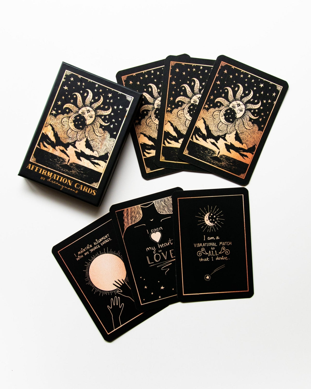 Affirmation Cards by Dreamy Moons card showcasing the deck's evocative imagery — Eternal Spirit