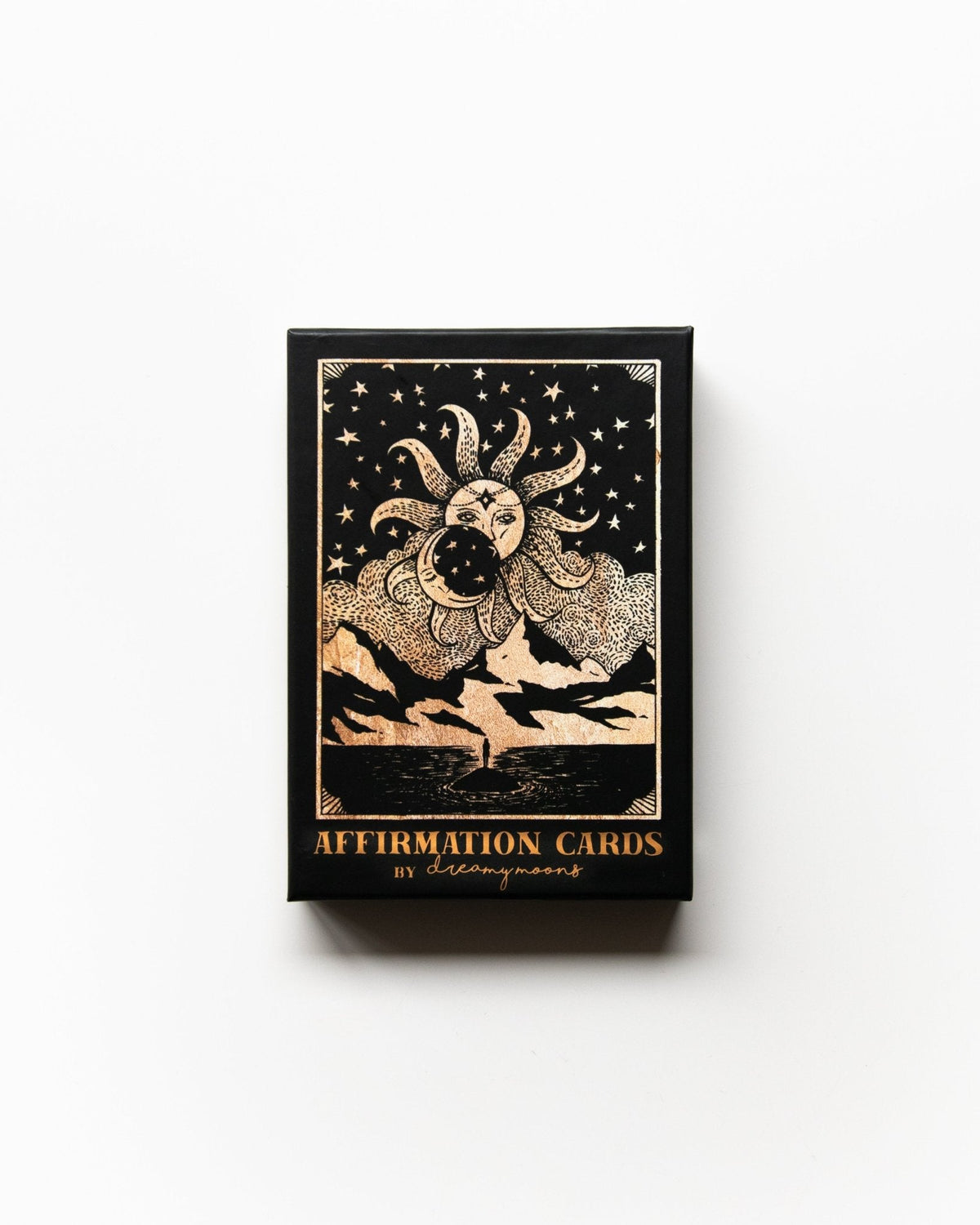 Affirmation Cards by Dreamy Moons card displaying the deck's hand-painted illustrations — Eternal Spirit