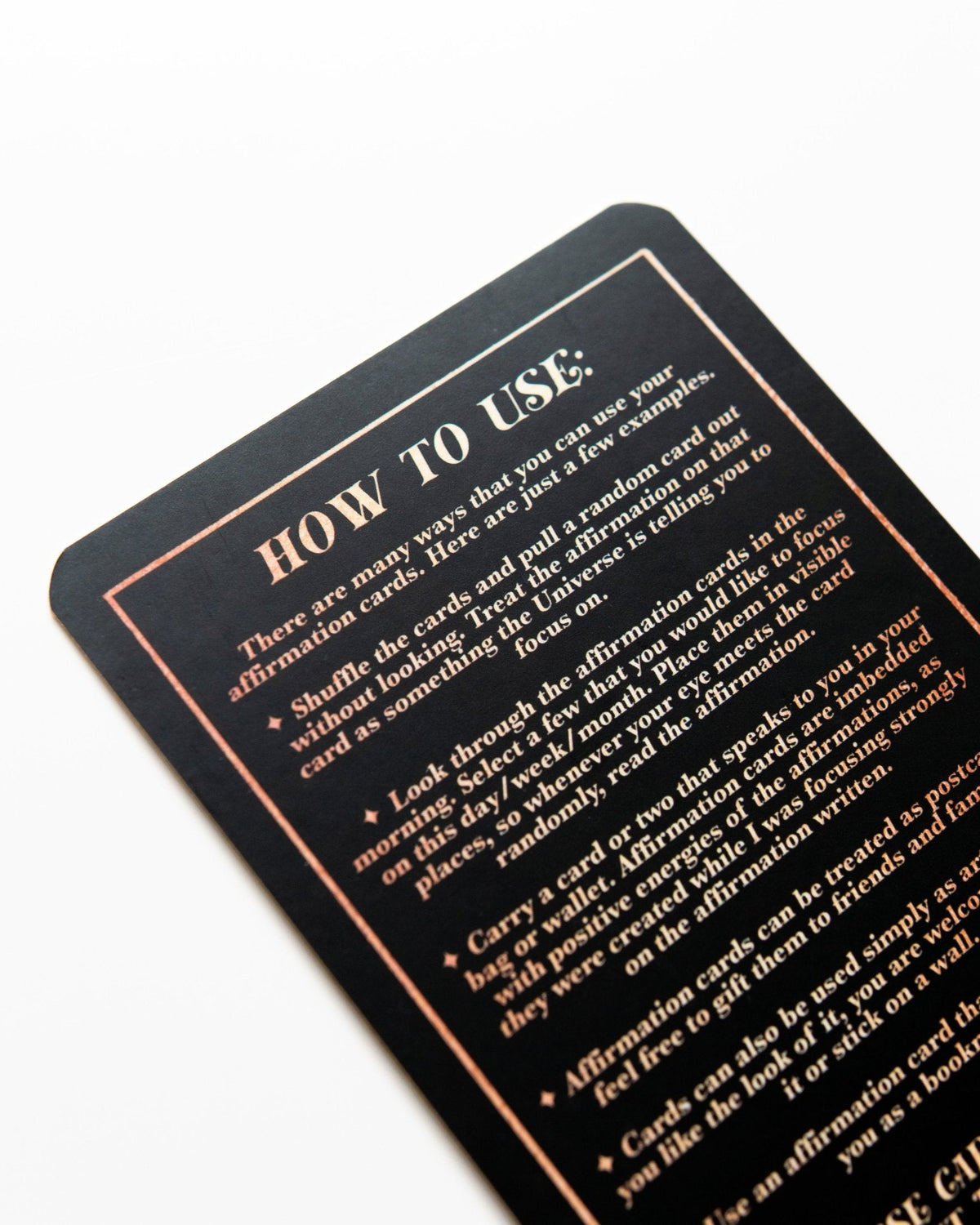 Affirmation Cards by Dreamy Moons card unveiling the deck's spiritual symbolism — Eternal Spirit