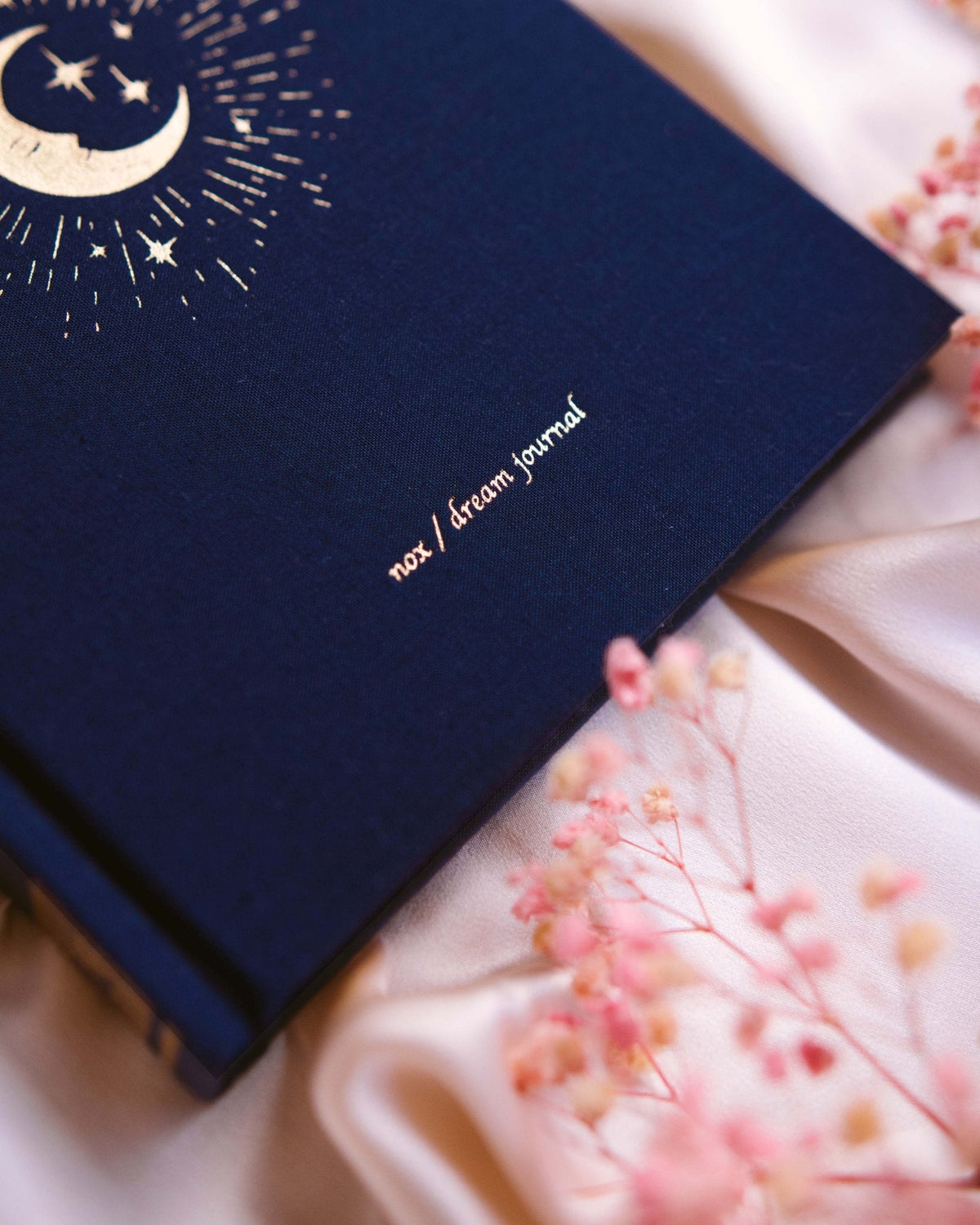 Dreamy Moons "Dream Journal showcasing the journal's inspirational illustrations (journal view 4) — Eternal Spirit