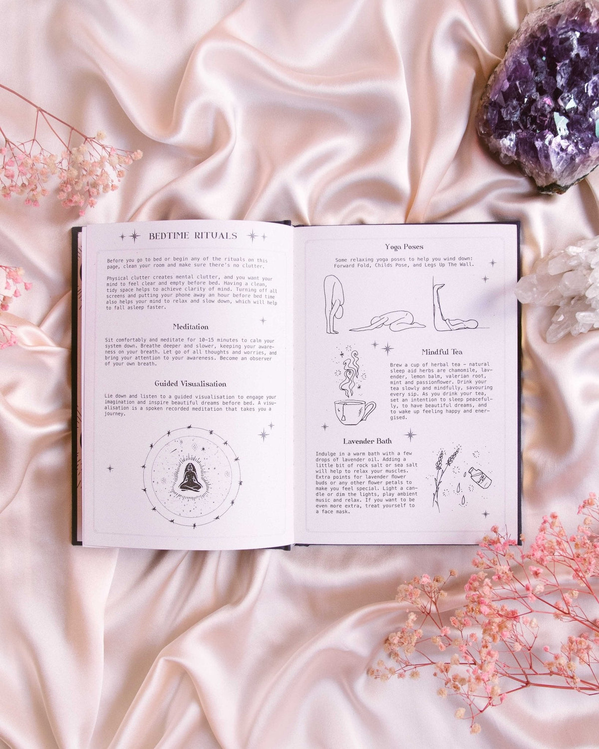 Dreamy Moons "Dream Journal presenting the journal's reflective writing spaces (journal view 16) — Eternal Spirit