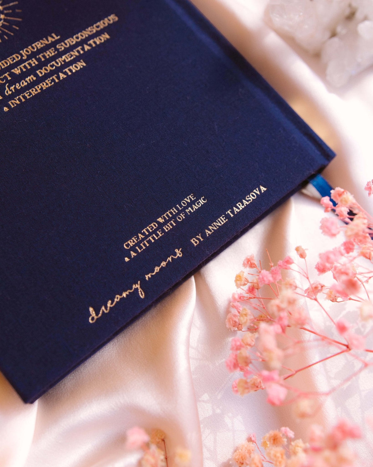 Dreamy Moons "Dream Journal presenting the journal's reflective writing spaces (journal view 6) — Eternal Spirit