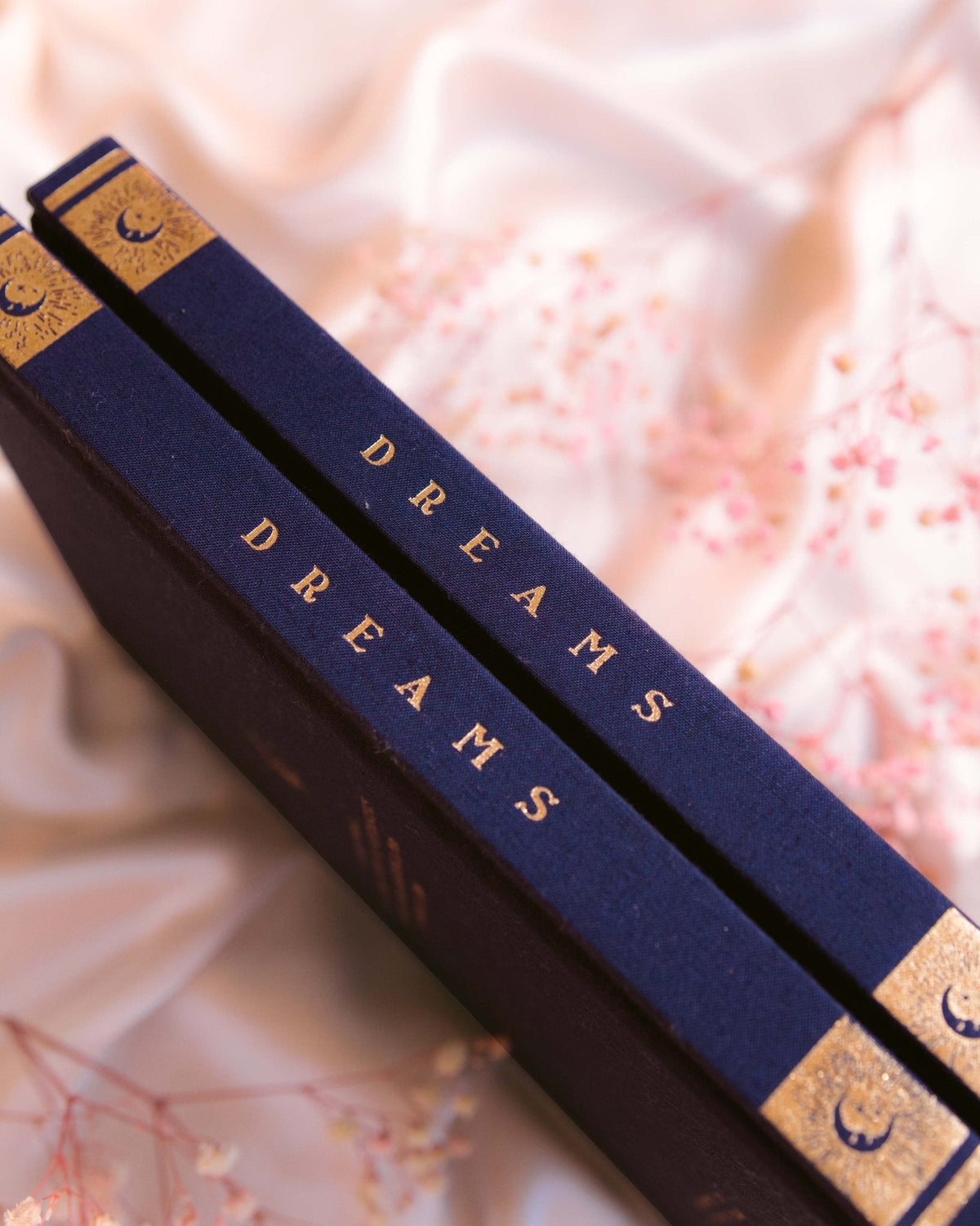 Dreamy Moons "Dream Journal featuring the journal's contemplative artwork (journal view 7) — Eternal Spirit