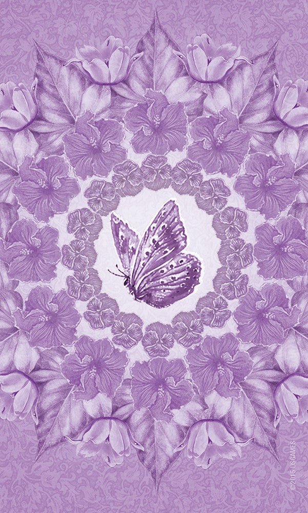 Inspirational Wisdom From Angels & Fairies Oracle card sharing the deck's luminous illustration style — Eternal Spirit