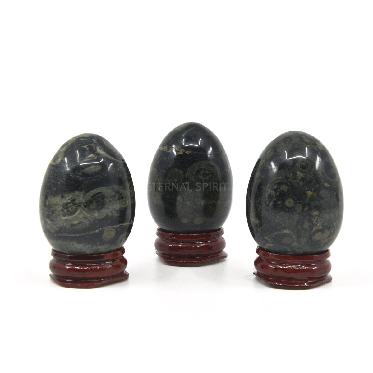 earthy red Jasper 40mm hand-polished crystal egg — Eternal Spirit