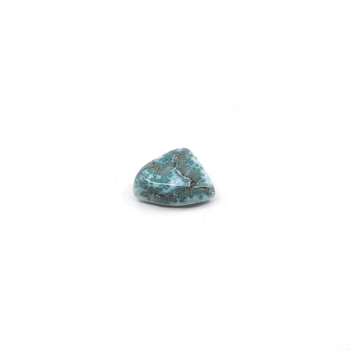 ocean-blue Larimar natural crystal #2702, showcasing natural beauty — Eternal Spirit