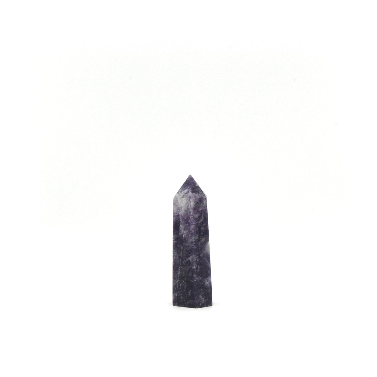 soft lilac Lepidolite generator point #1454, showcasing natural beauty — Eternal Spirit