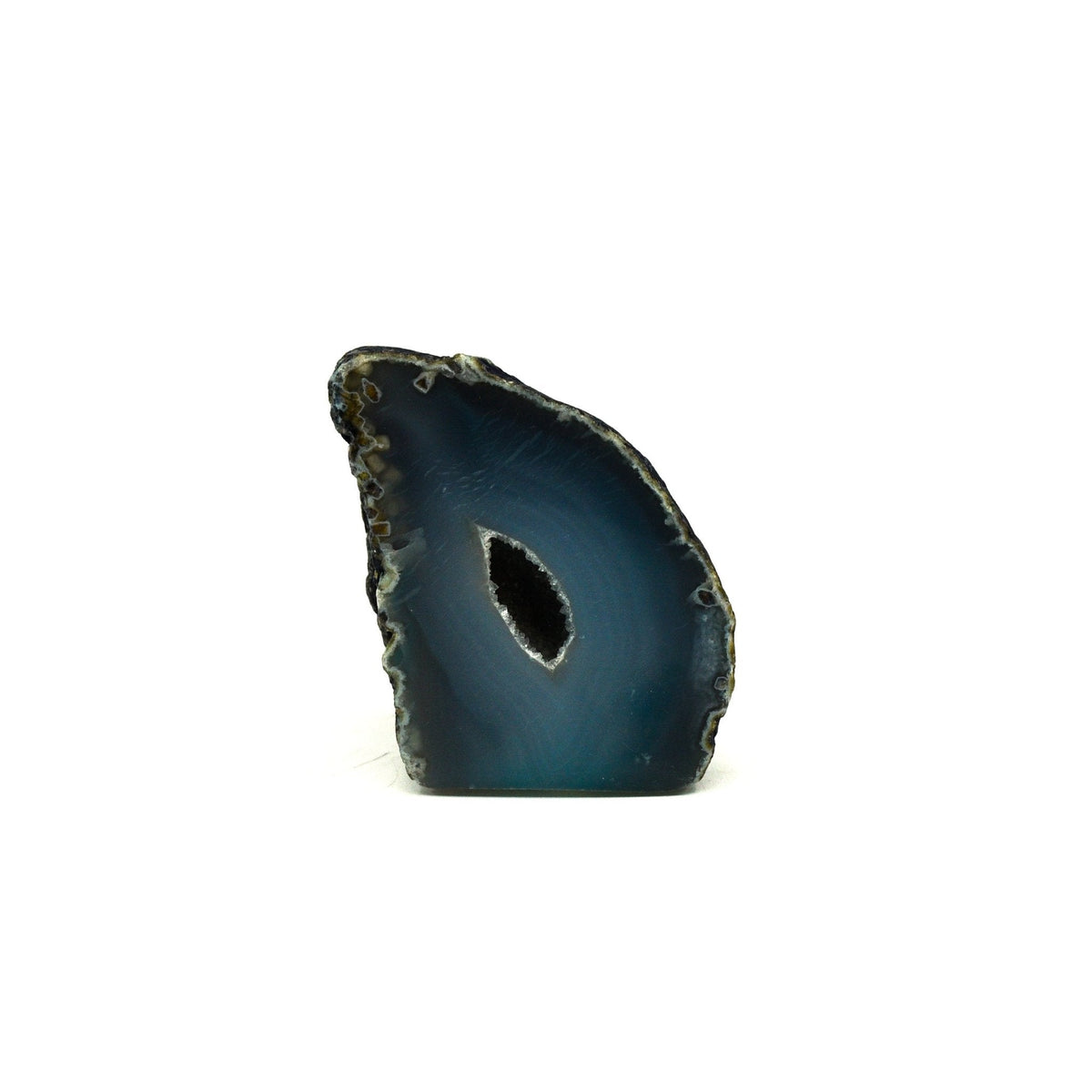 banded natural Agate geode #2864, one-of-a-kind specimen — Eternal Spirit