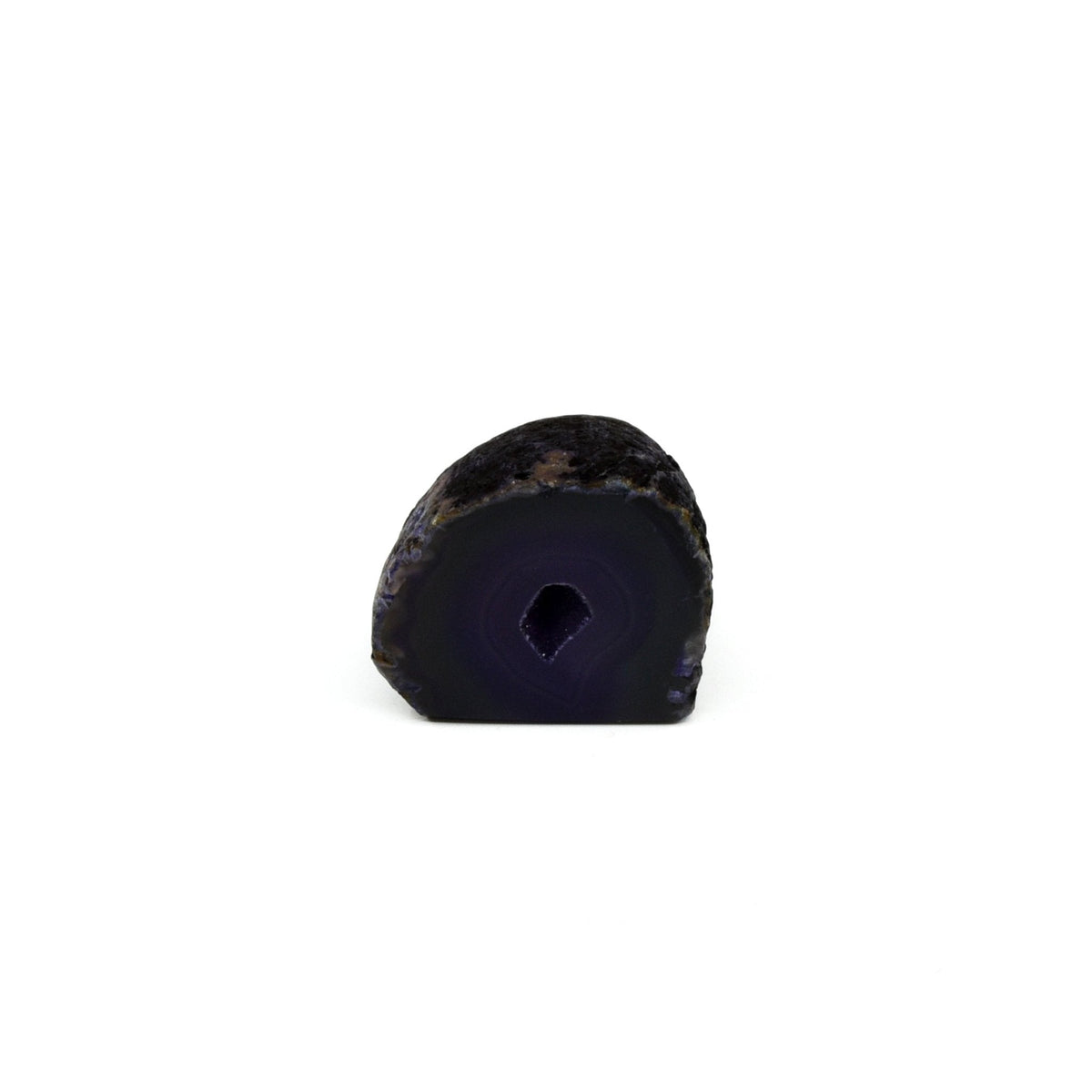 banded natural Agate geode #1790, showcasing natural beauty — Eternal Spirit
