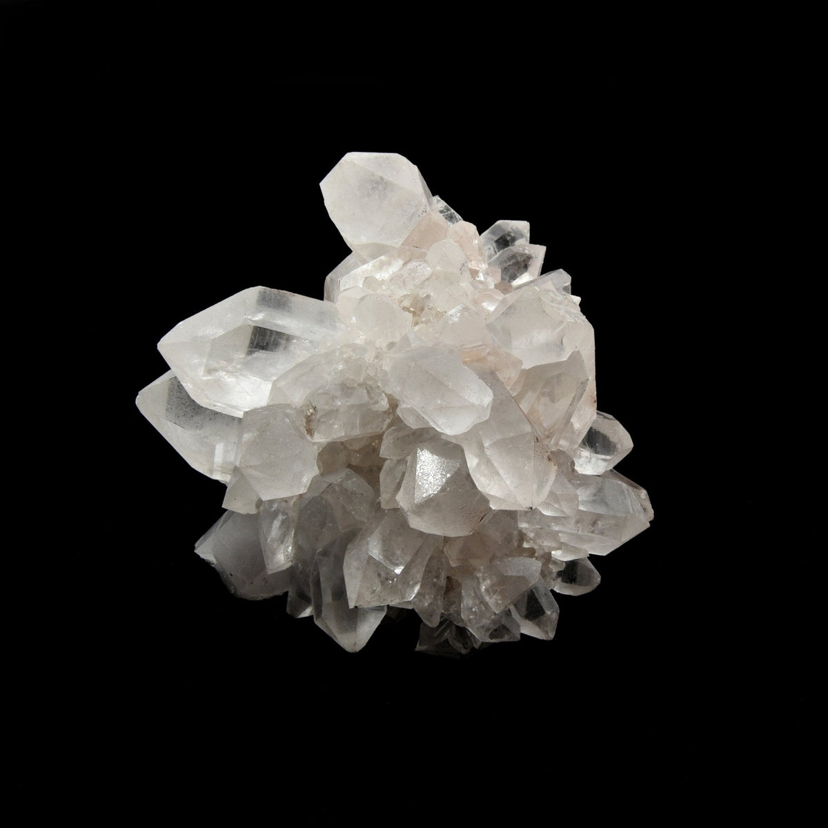 crystalline Clear Quartz cluster #1824, highlighting mineral inclusions — Eternal Spirit