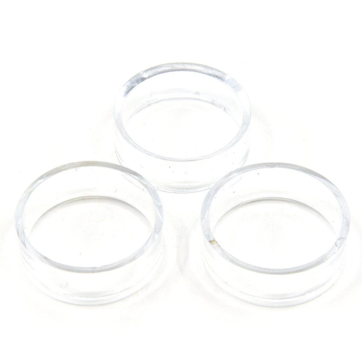 Small acrylic sphere stand, alternate angle view (sizes p4) — Eternal Spirit