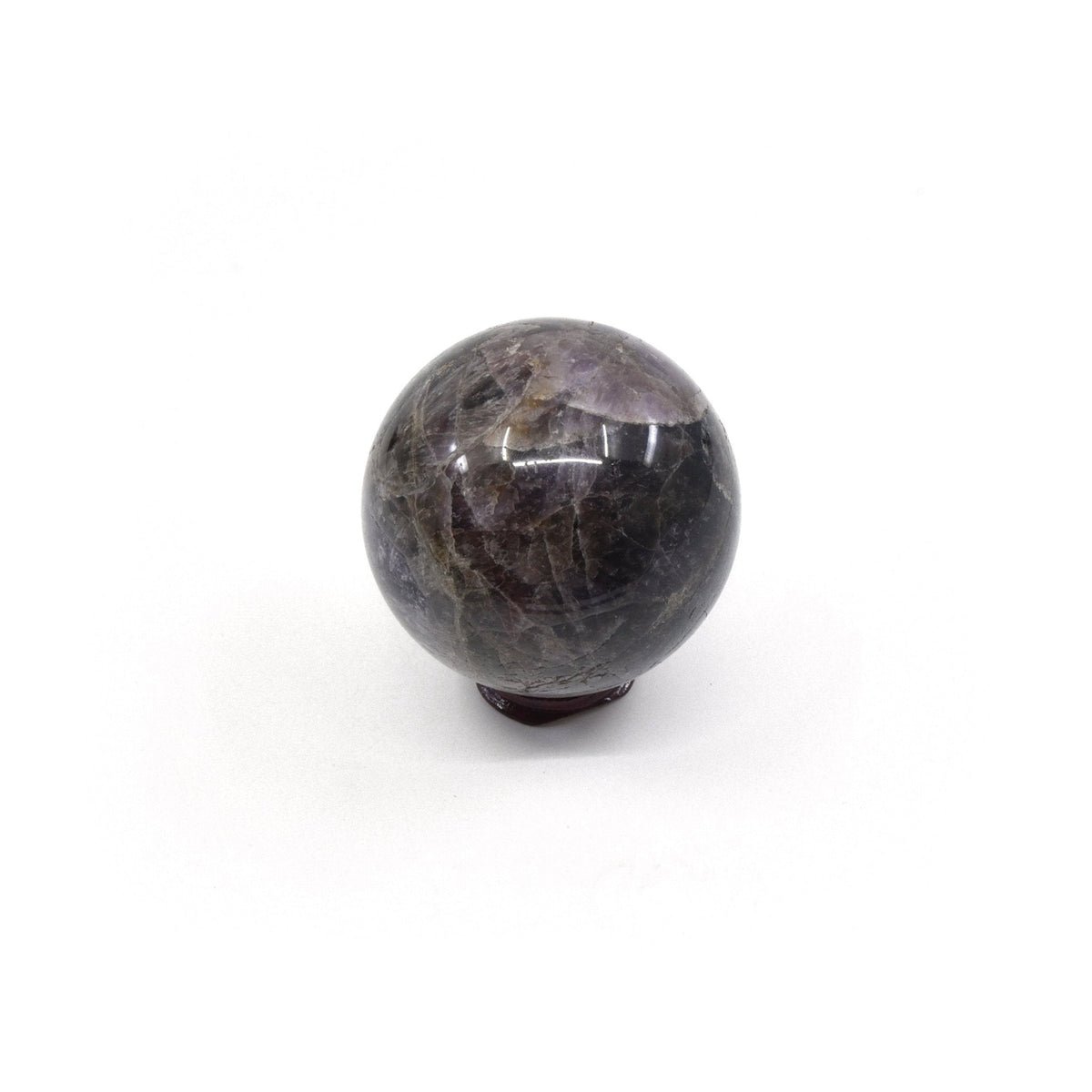 rare Super Seven sphere #1177, viewed from above — Eternal Spirit