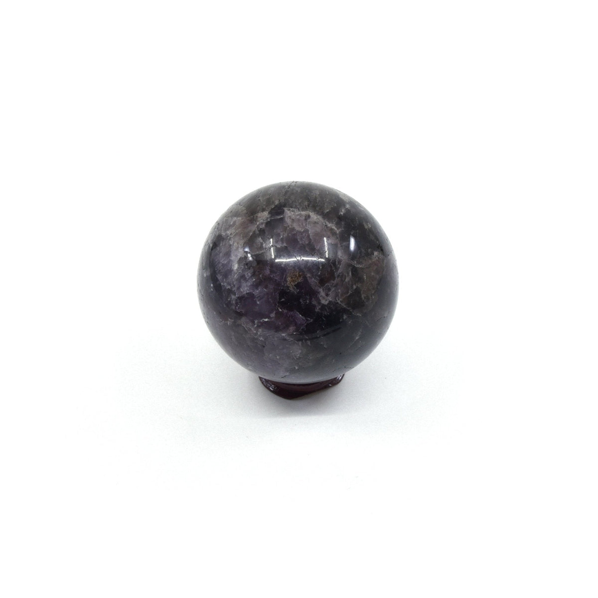 rare Super Seven sphere #1176, viewed from above — Eternal Spirit