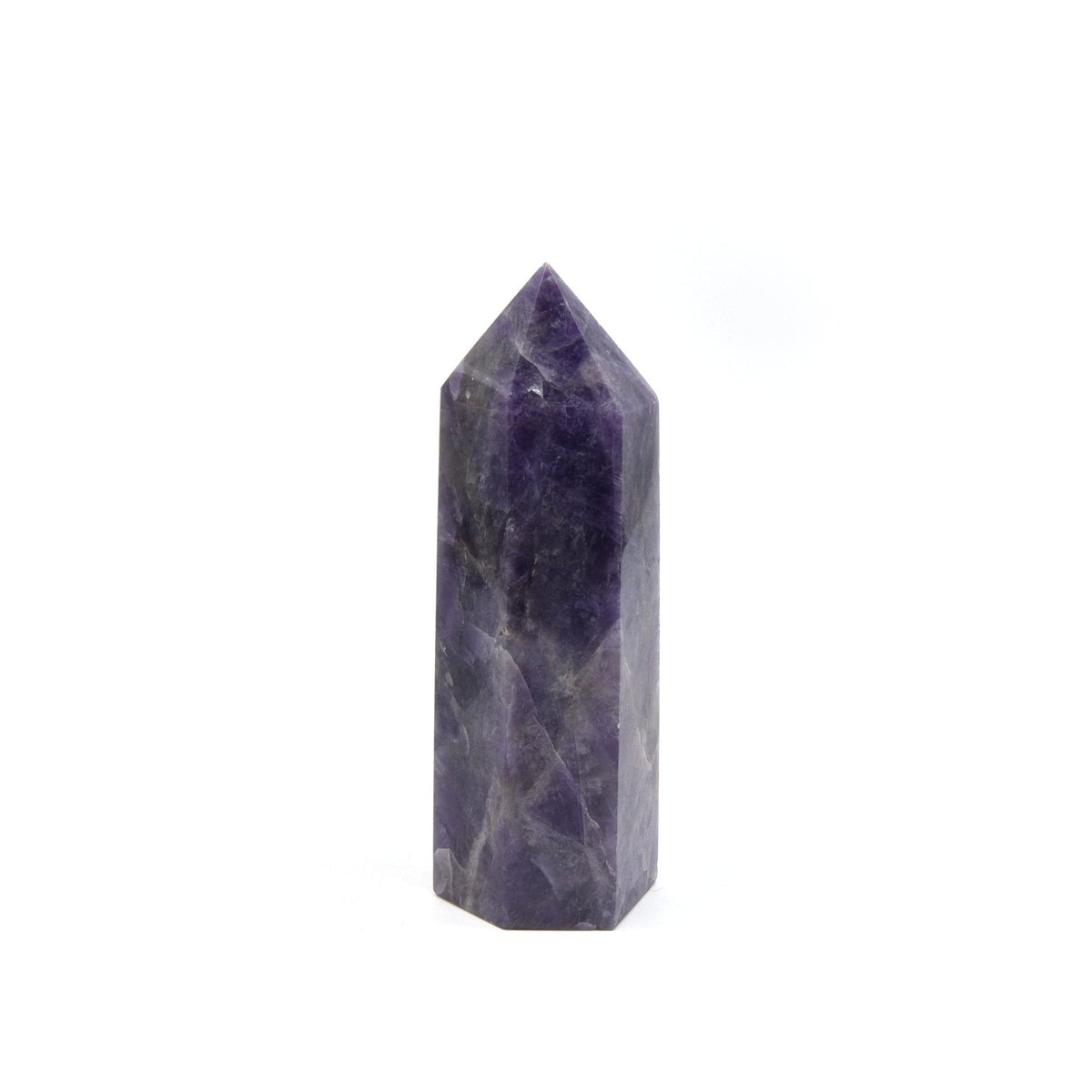 banded Chevron Amethyst generator point #895, showing depth and lustre — Eternal Spirit