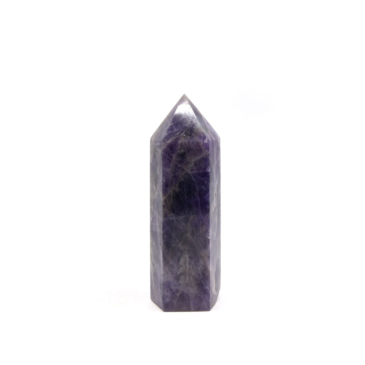 banded Chevron Amethyst generator point #896, displaying crystalline detail — Eternal Spirit