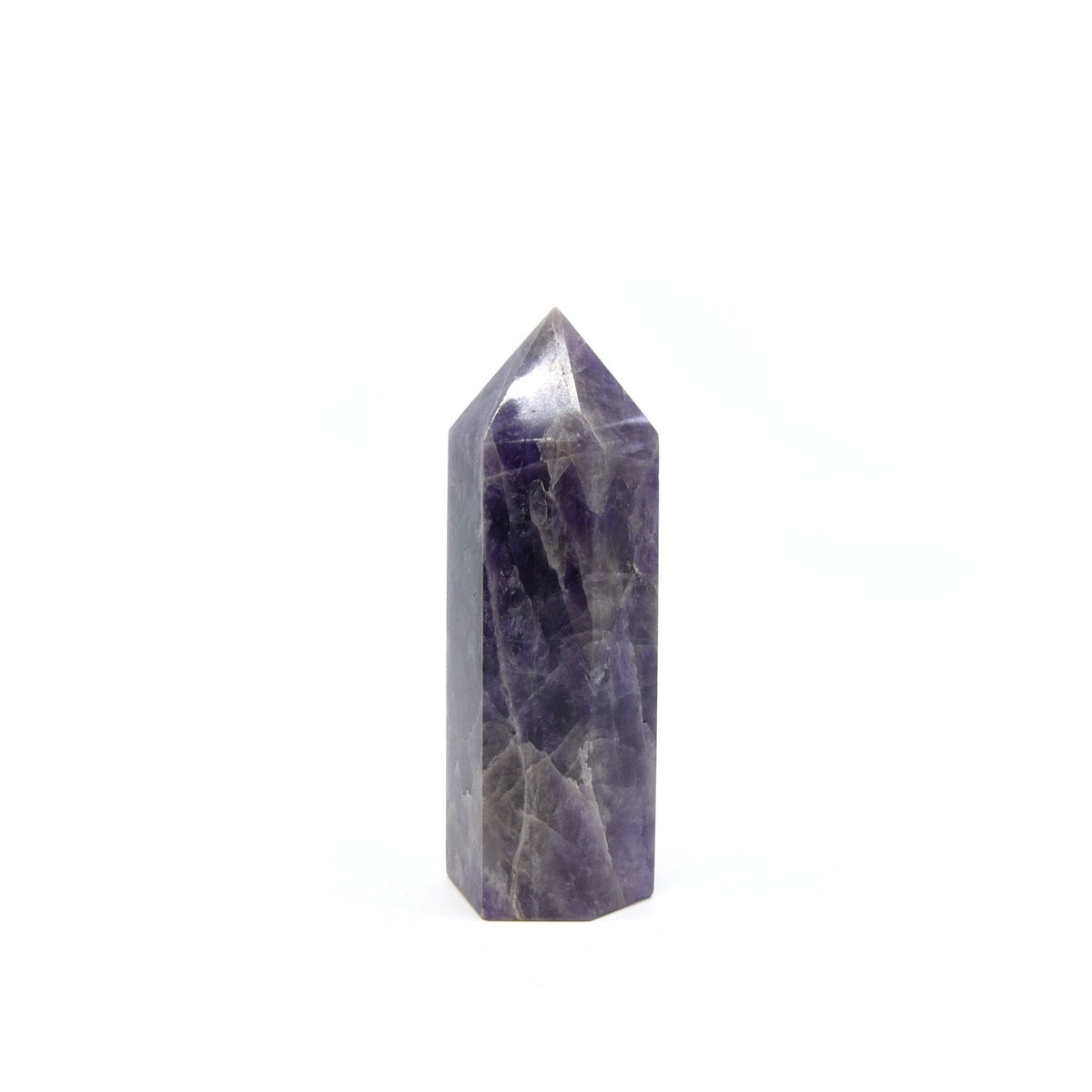 banded Chevron Amethyst generator point #896, showcasing natural beauty — Eternal Spirit