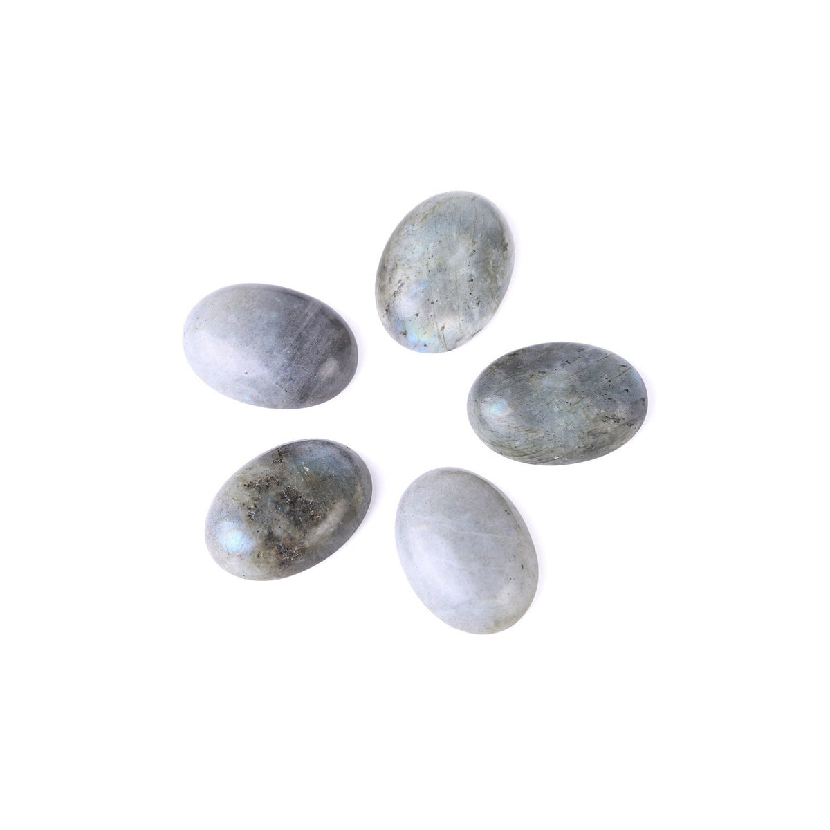 glossy black Obsidian polished cabochon — Eternal Spirit