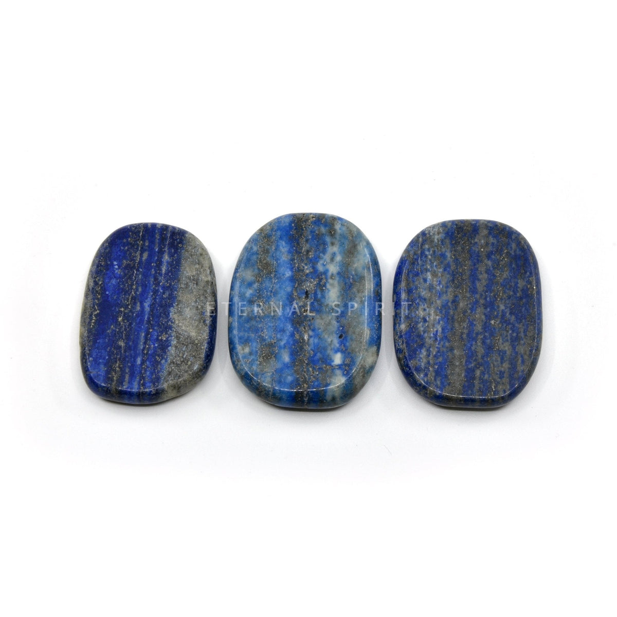 deep royal blue Lapis Lazuli palm stone — Eternal Spirit