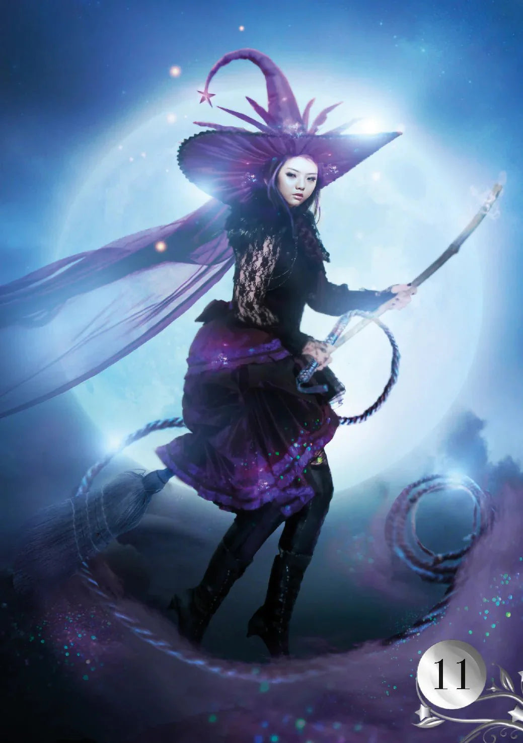 De La Nuit, Lenormand card celebrating the deck's unique visual language — Eternal Spirit