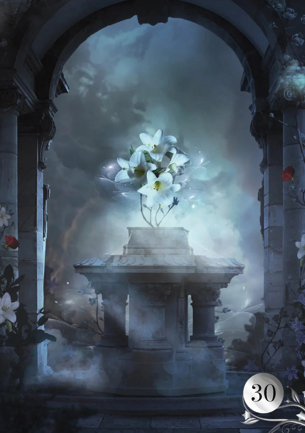 De La Nuit, Lenormand card highlighting the deck's symbolic art — Eternal Spirit